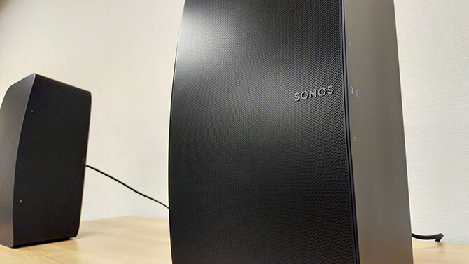 SONOS Five(ソノス ファイブ)実機レビュー！Hi-Fiサウンドを楽しめる