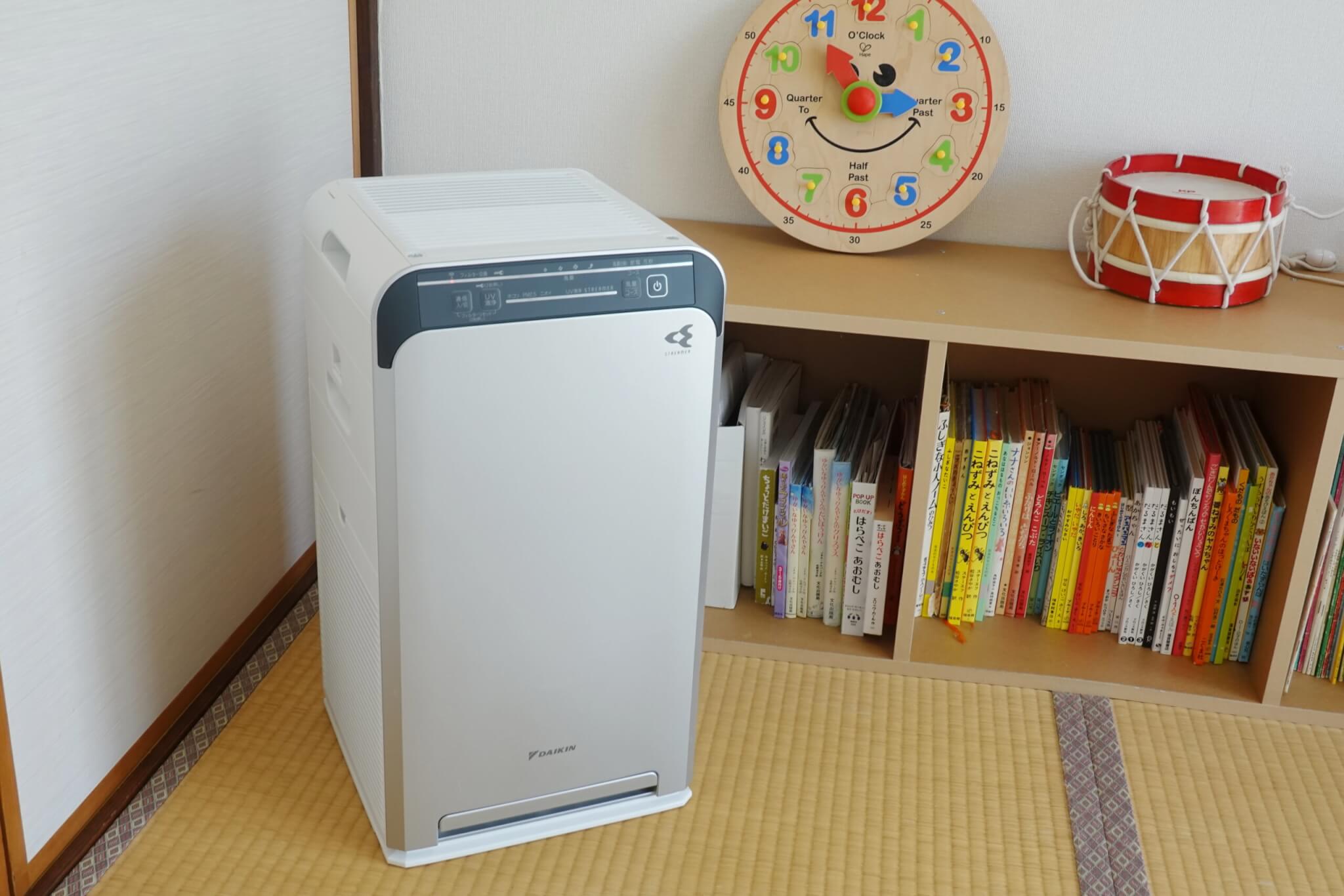 ダイキンの空気清浄機 UVストリーマACB50X-Sをレビュー！ お手入れ方法