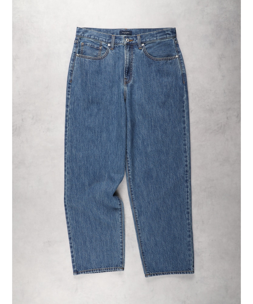 バギーデニム【自宅で試着、返品送料無料】(28 淡加工色): ボトムス