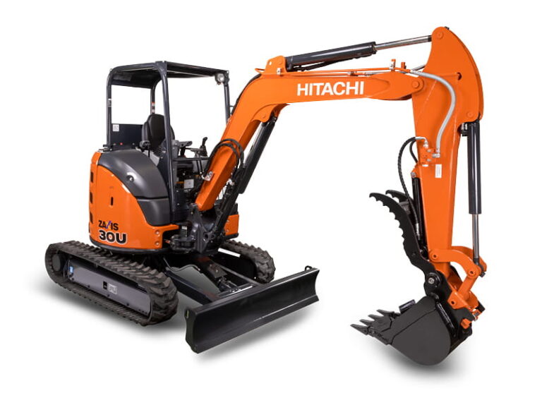 Compact Excavator - Wajax - Hitachi