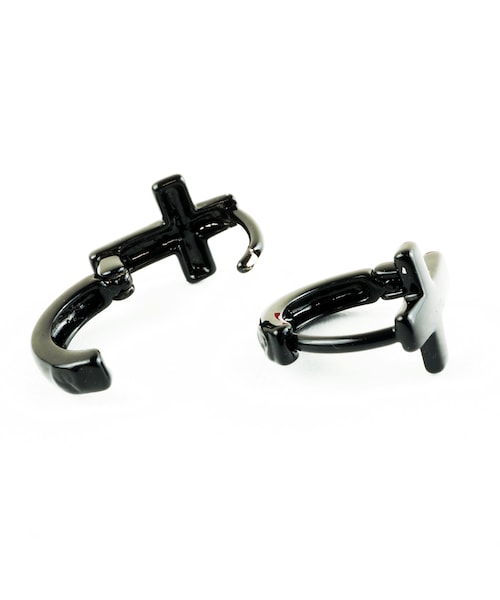 no brand（ノーブランド）の「両耳用（2個セット） クロスモチーフ