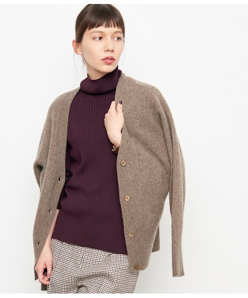 ADAM ET ROPE'（アダムエロペ）の「ヤク2WAYカーディガン（）」 - WEAR