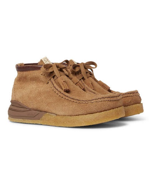 VISVIM（ビズビム）の「visvim Beuys Trekker Folk Leather-Trimmed