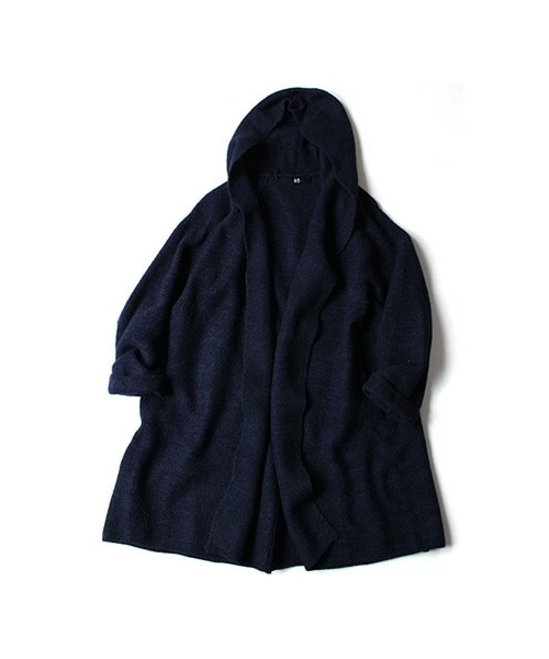 45R（フォーティファイブアール）の「ウールアルパカ縮絨フードコート