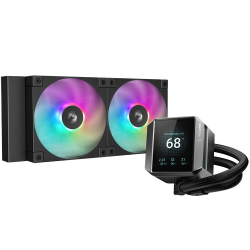 DEEPCOOL MYSTIQUE 240 ARGB R-LX550-BKADSNC-G-1｜ツクモ公式通販サイト