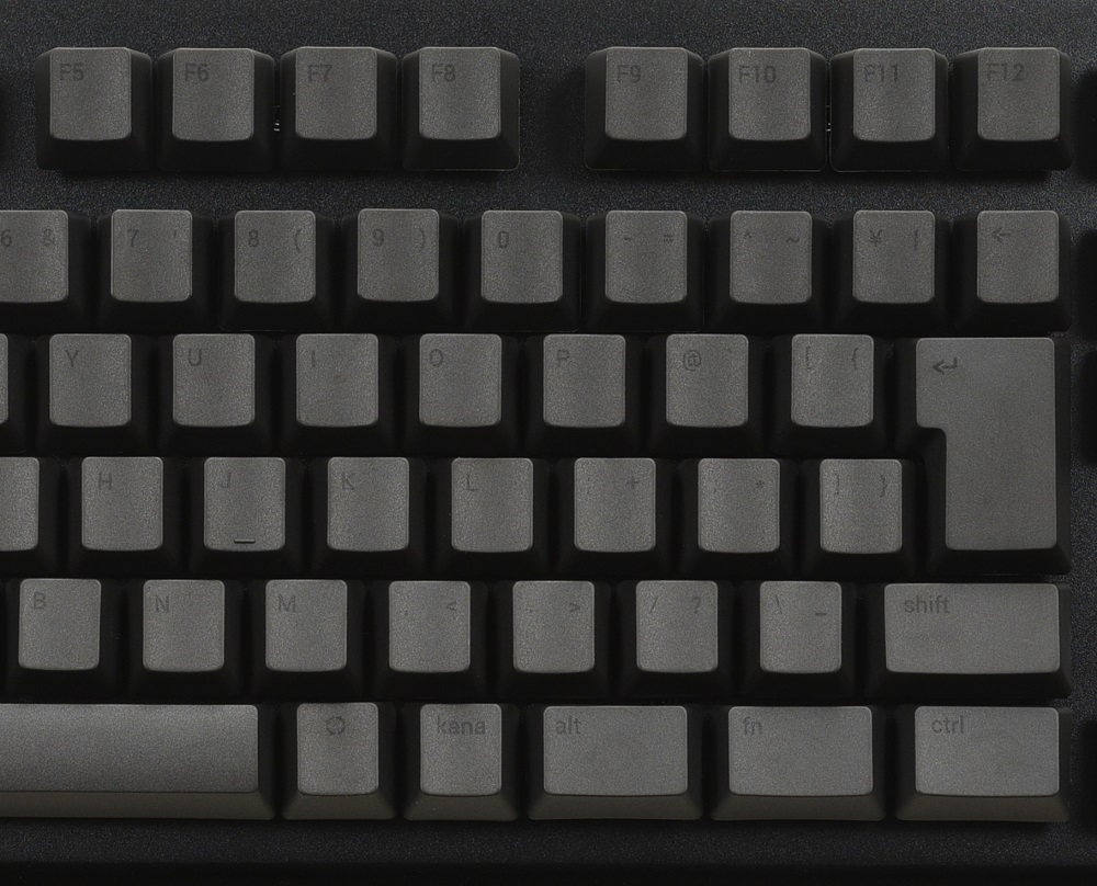 GRAPHT Designer Keycaps - Matte Black (158 keys) [GRT045-DKC-BK