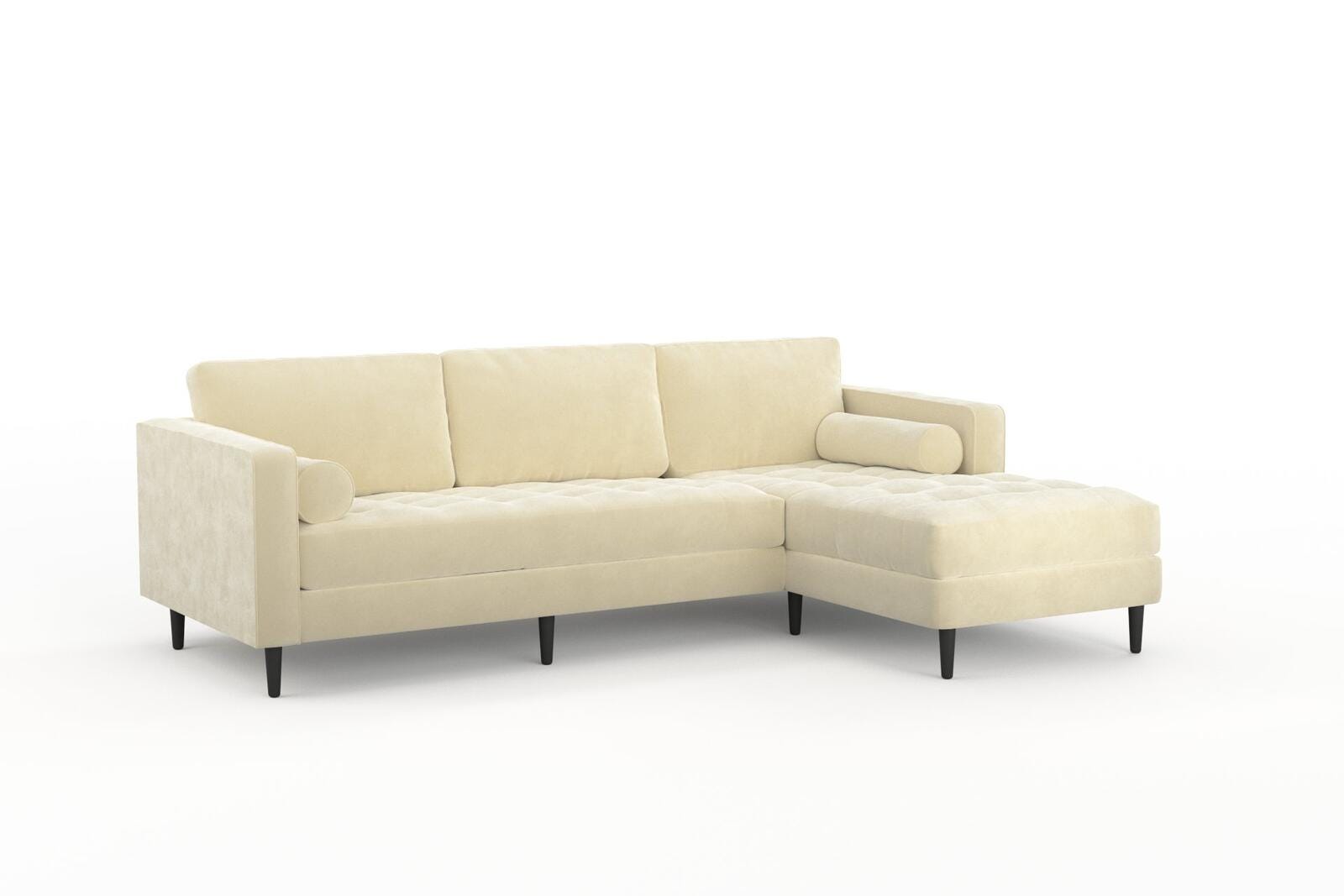 Zepel Lux Velvet Ivory 8312 | James Dunlop Textiles