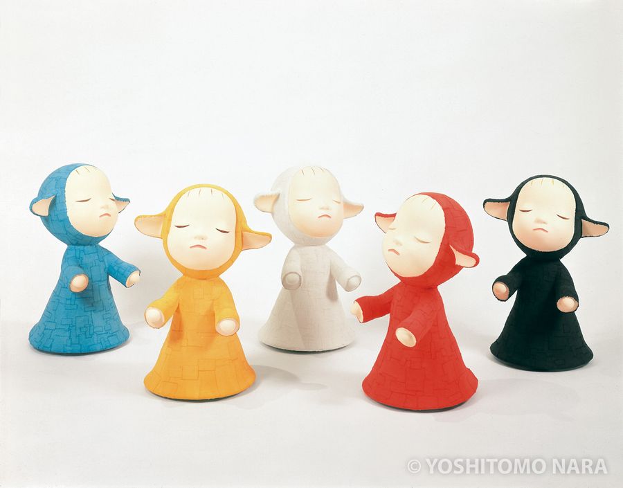 No.YNF2557 - The Little Pilgrims (Night Walking) 1999 | YOSHITOMO