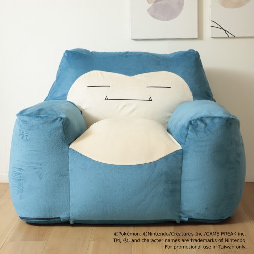 台湾 【CELLUTANE】 A900 ポケモン カビゴンのだらだらビーズソファ