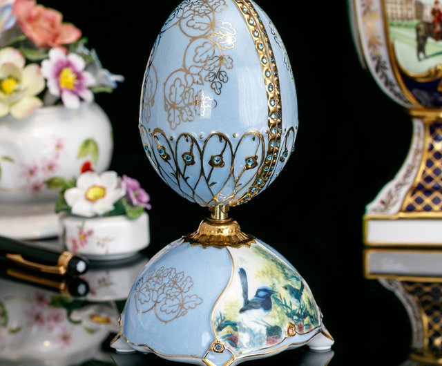 台湾 アメリカ Bradford ロシアの皇帝エッグ 鳥のさえずりと花の香り