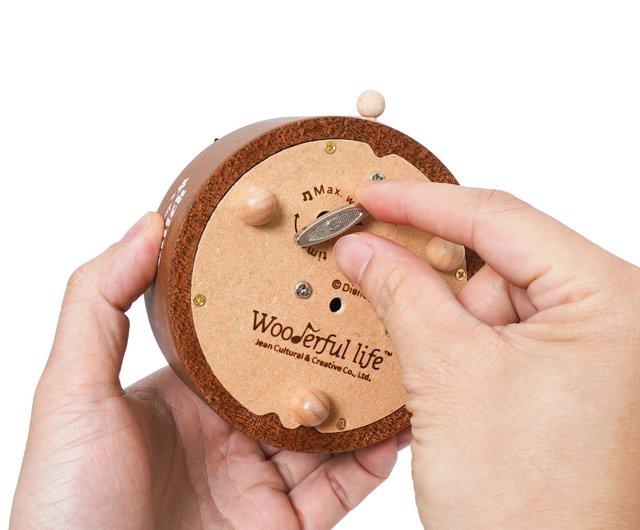 台湾 【リロ＆スティッチ】ダブル回転オルゴール ディズニー Wooderful