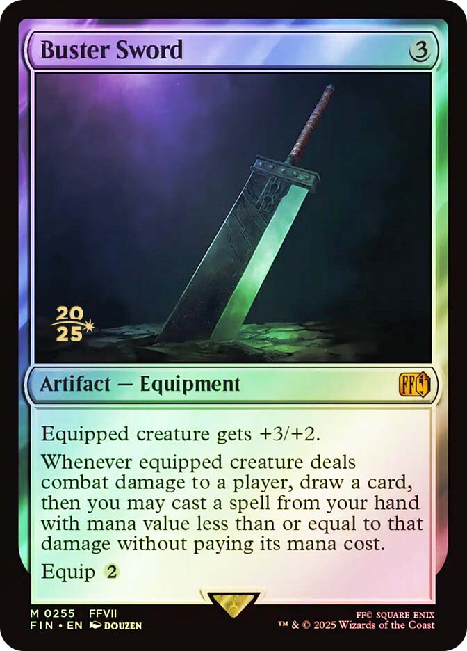 Buster Sword (Prerelease) (FINAL FANTASY) | Promo | Star City Games