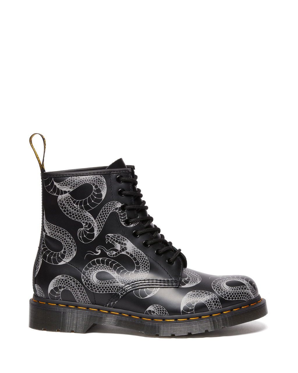 Dr. Martens 1460 Wild Serpent Black Smooth - Zone Rock