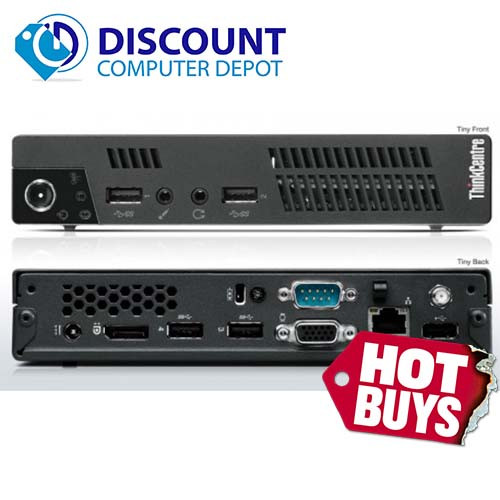 Lenovo ThinkCentre M93p Tiny Desktop PC i5 Quad-Core 2.9GHz 8GB No