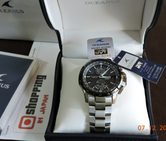 Casio Oceanus OCW-T1010-1AJF Atomic Radio - Shopping In Japan Net