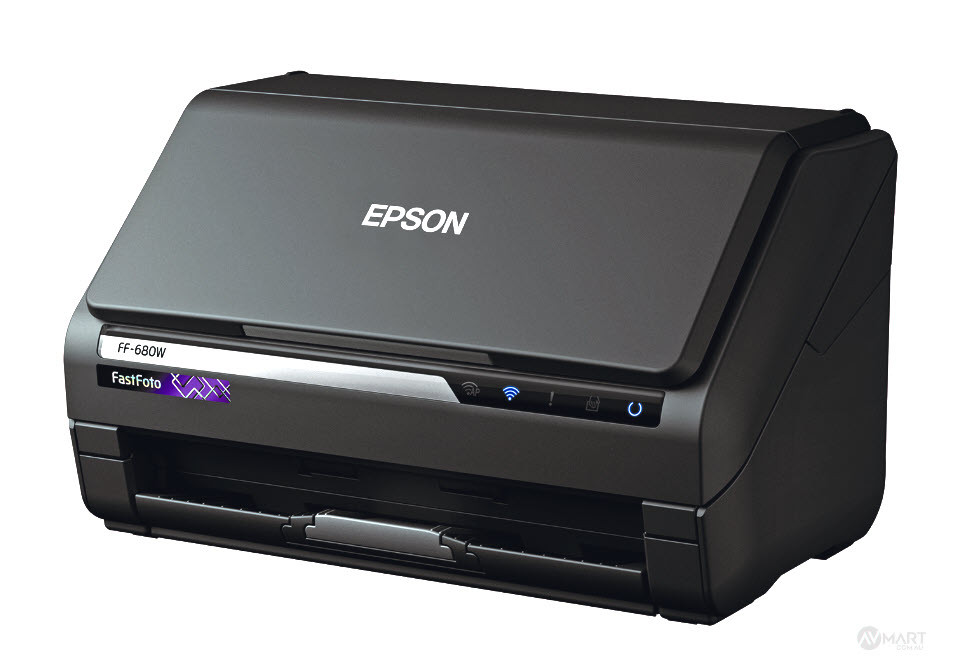 Epson FF-680W Fastfoto Wireless Photo Document Scanner - AV Mart