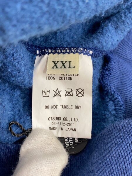 HUMAN MADE(ヒューマンメイド) / スウェット/XXL/コットン/ブルー
