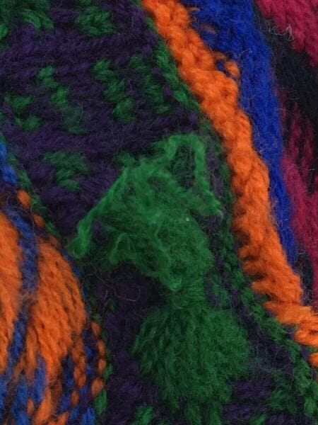 COOGI(クージー) / セーター(厚手)/SS/ウール/マルチカラー/総柄/3D