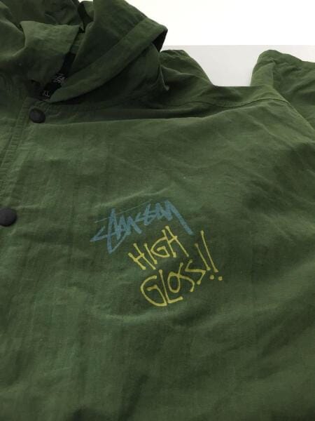STUSSY(ステューシー) / ナイロンジャケット/XL/ナイロン/KHK/80s