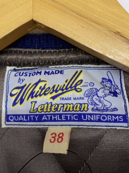 Whitesville(ホワイツビル) / スタジャン/38/ウール/NVY/WV11375