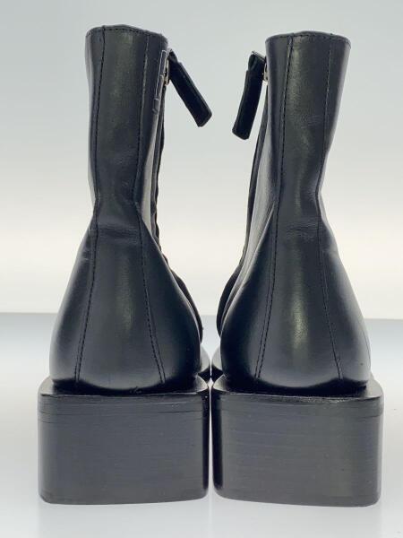 ZARA(ザラ) / ×MAISON SPECIAL スクエアヒールブーツ/40/BLK/牛革