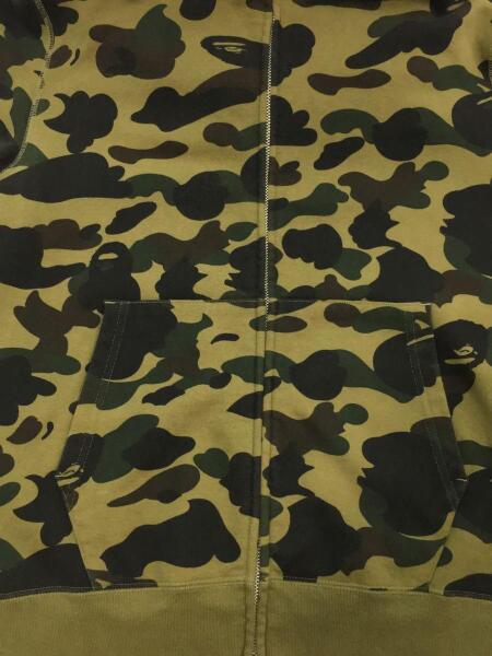 A BATHING APE(アベイシングエイプ) / ジップパーカー/L/コットン/KHK