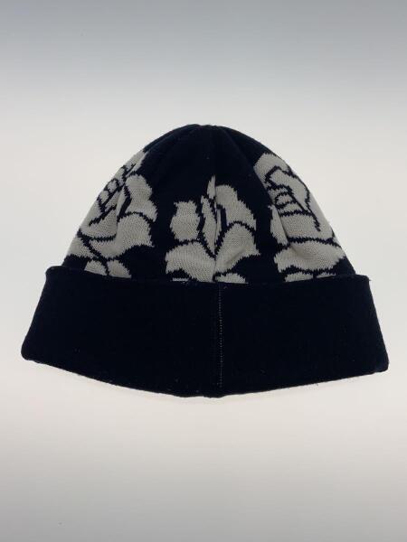 Supreme(シュプリーム) / ニットキャップ/--/アクリル/NVY/花柄/メンズ