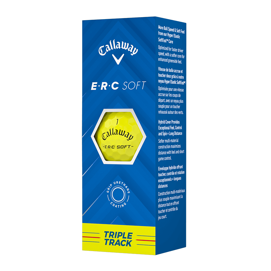 キャロウェイERCソフトゴルフボールイエロー2ダース ERC ソフト 2025年