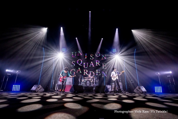 UNISON SQUARE GARDEN、ライヴBlu-ray／DVD『UNISON SQUARE GARDEN