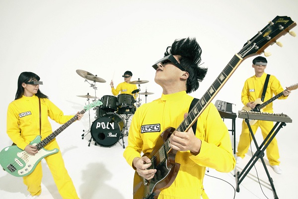 POLYSICS、ニューアルバム『In The Sync』10月9日発売！同メンバー構成