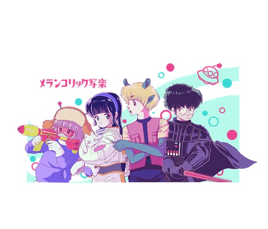 メランコリック写楽 1stミニアルバム『月夜の超特急』がタワーレコード