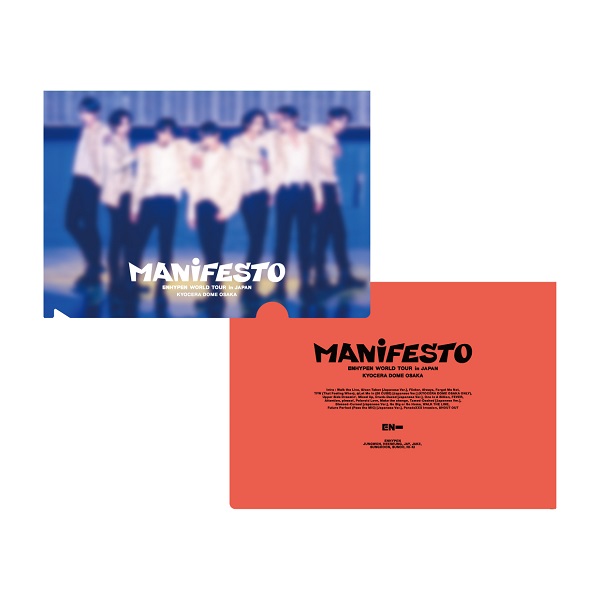 ENHYPEN｜ライブBlu-ray&DVD『ENHYPEN WORLD TOUR 'MANIFESTO' in