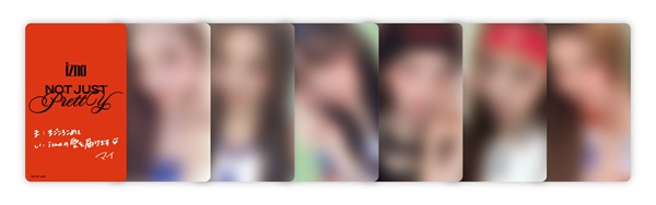 izna 2nd Mini Album 『Not Just Pretty』日本限定特典付きで発売 限定