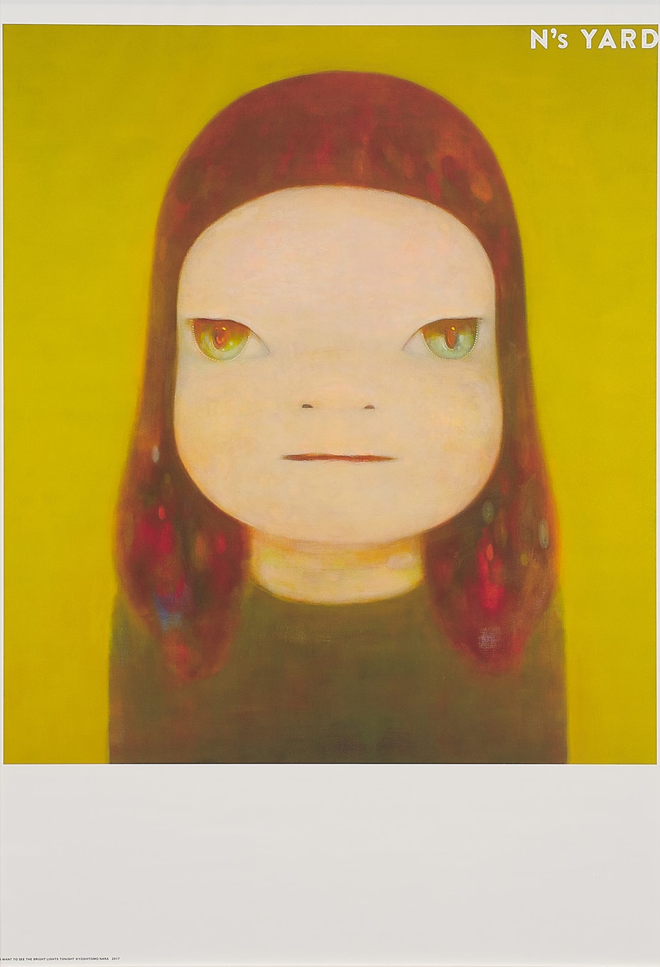 奈良美智 Yoshitomo Nara I WANT TO SEE THE BRIGHT LIGHTS TONIGHT