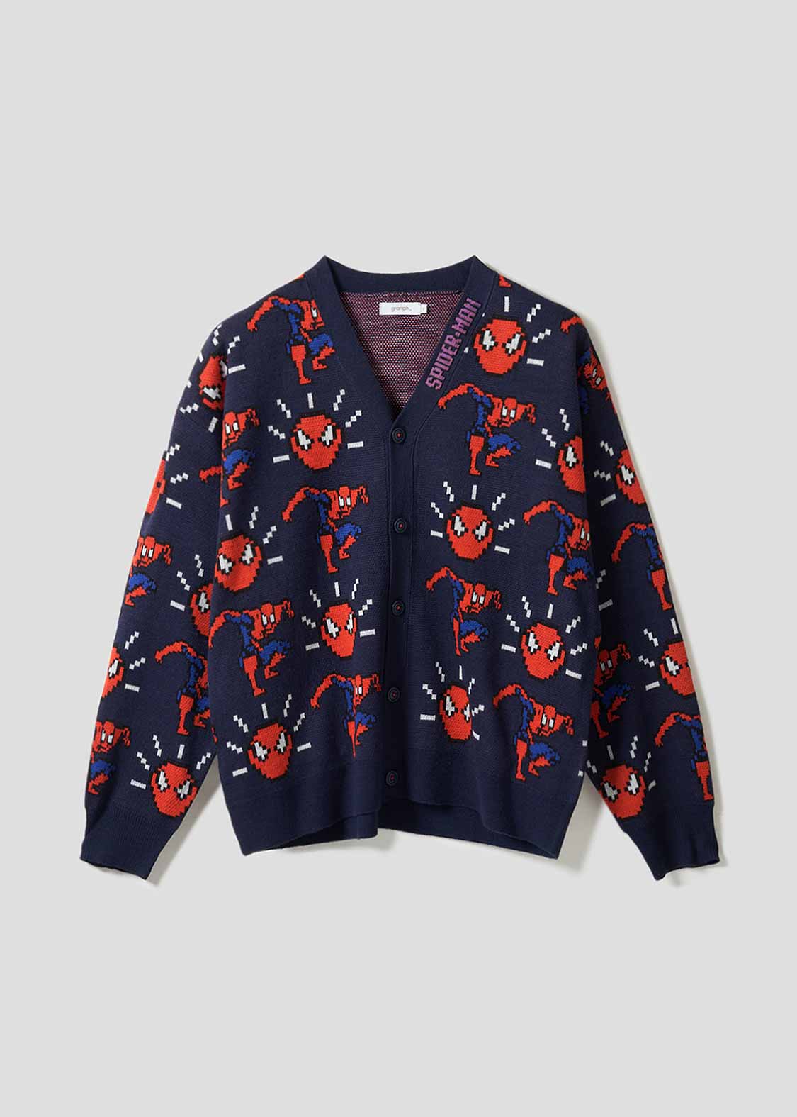 スパイダー・センス パターン(ビット)｜ウォッシャブルジャカード