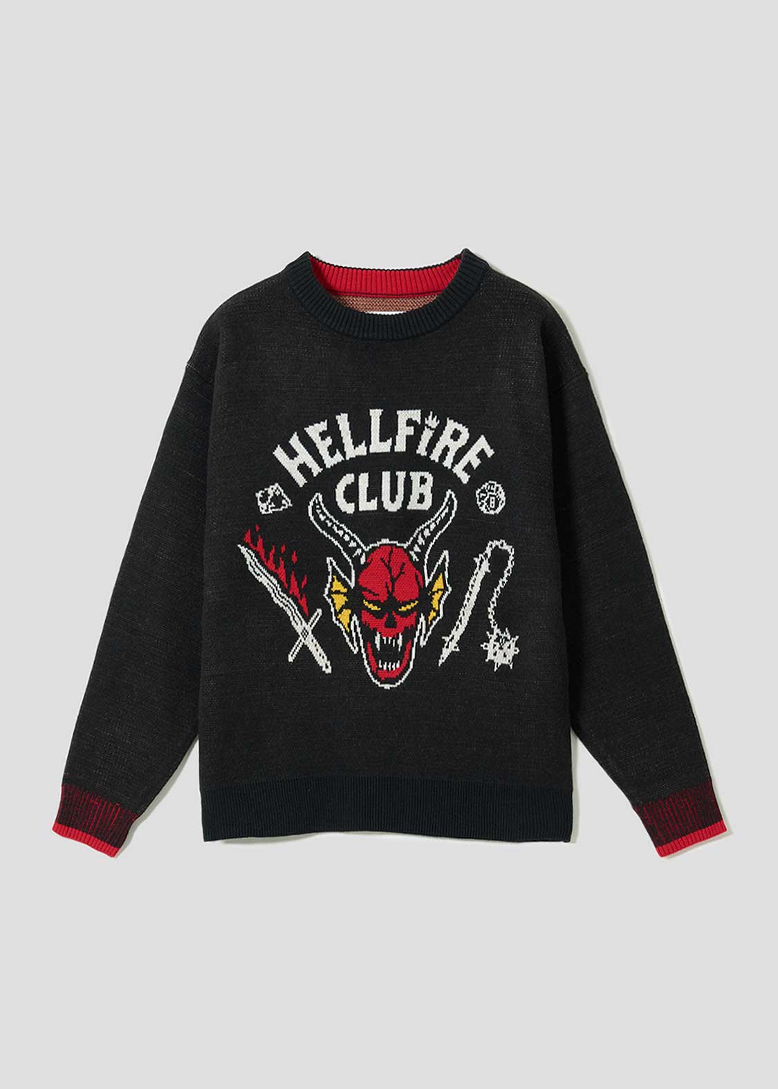 HELLFIRE CLUB｜ジャカードニット｜ユニセックス｜グラニフ(graniph