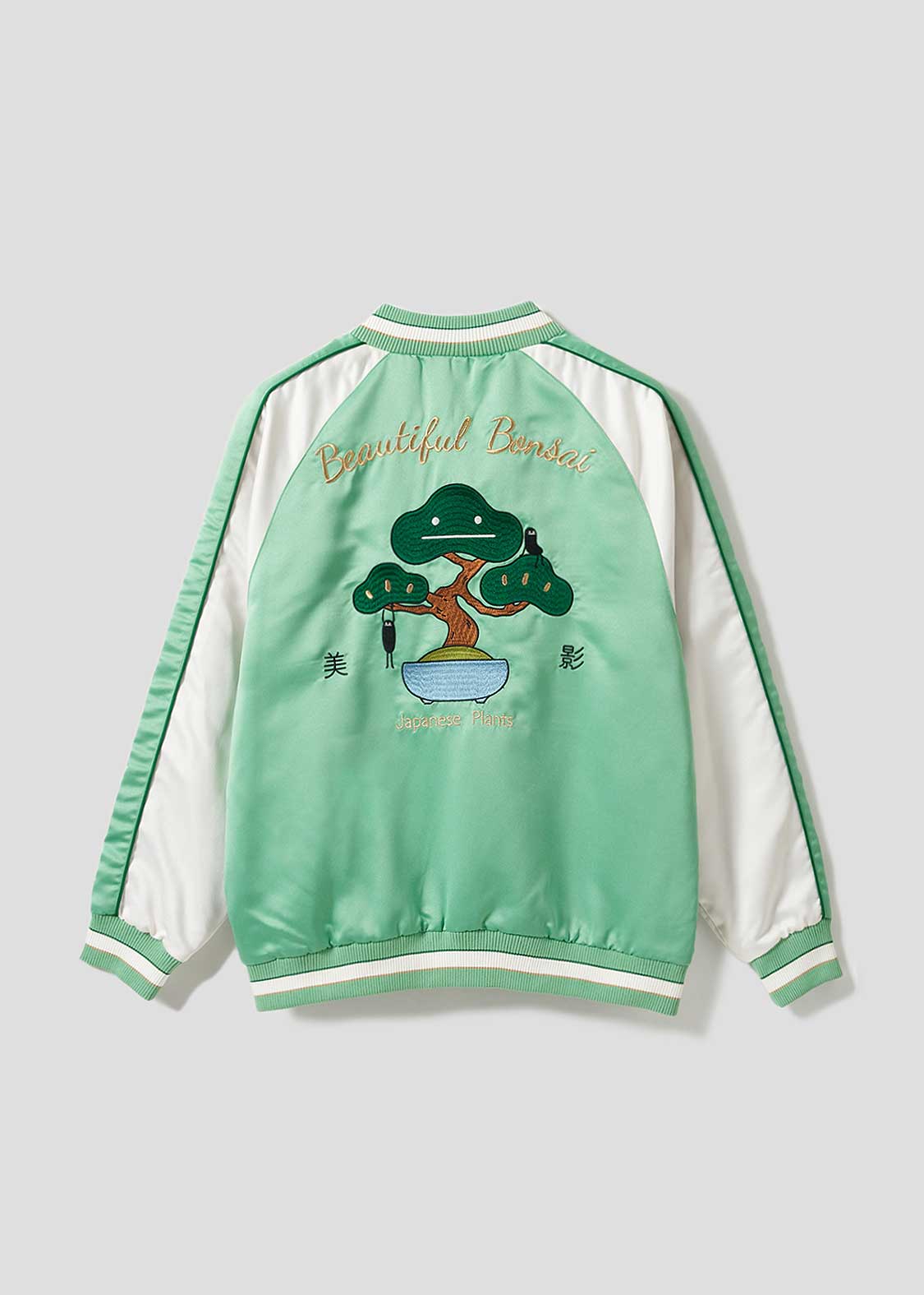 ビューティフルシャドーボンサイ｜スカジャン｜ユニセックス｜グラニフ