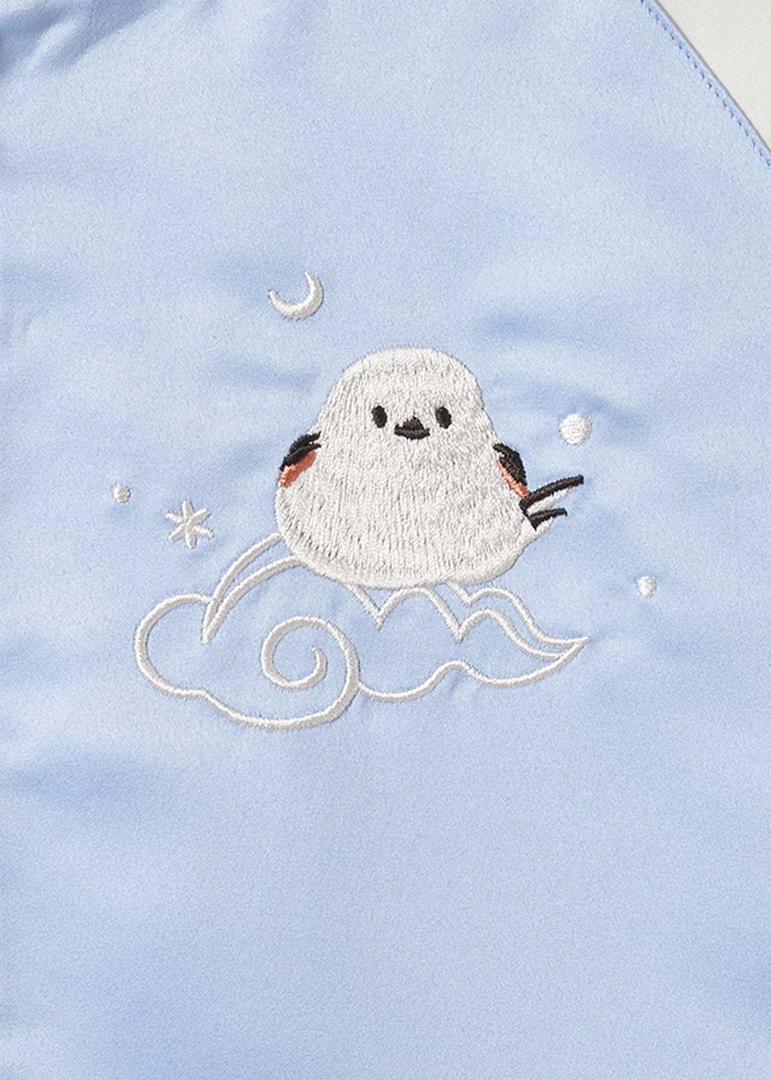 シマエナガ｜スカジャン｜ユニセックス｜グラニフ(graniph)公式