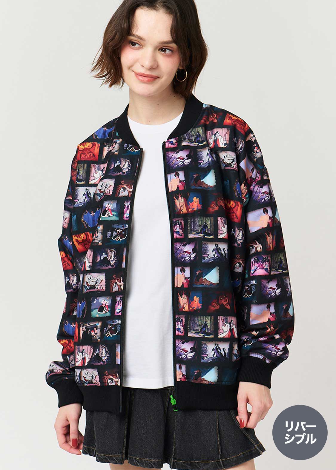 ヴィランズ シルエット｜リバーシブルブルゾン｜ユニセックス
