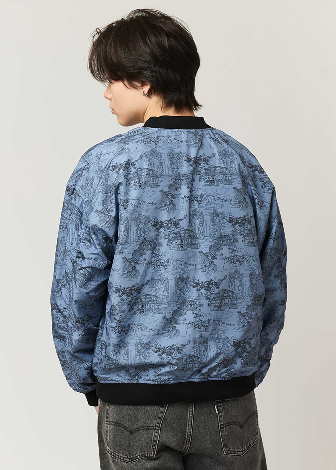 最も親しき友｜リバーシブルブルゾン｜ユニセックス｜グラニフ(graniph