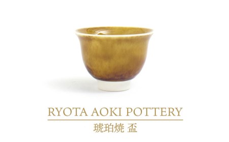美濃焼】琥珀焼 盃【RYOTA AOKI POTTERY/青木良太】/ 陶芸家 カップ