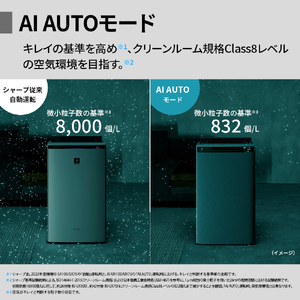 V106(グレー系) SHARP 加湿空気清浄機 KI-UX75-H（グレー系