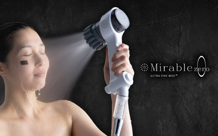 ミラブルzero サイエンス製ファインバブルシャワーヘッド_ミラブル