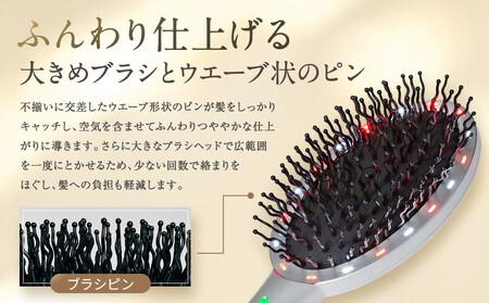 ファイテン】YUKO デイリーケア LEDヘアブラシ｜京都 phiten 人気