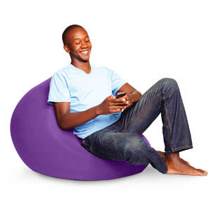 M536-1-4 ビーズクッション Yogibo Mini(ヨギボー ミニ) パープル