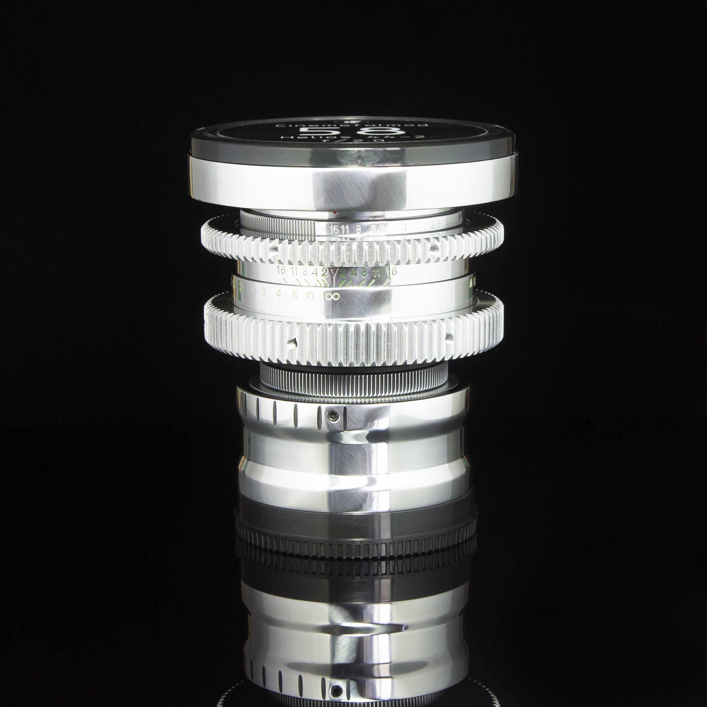 Silver Helios 44-2 | 2/58 | Cine Mod Lens – CINEMETALMOD
