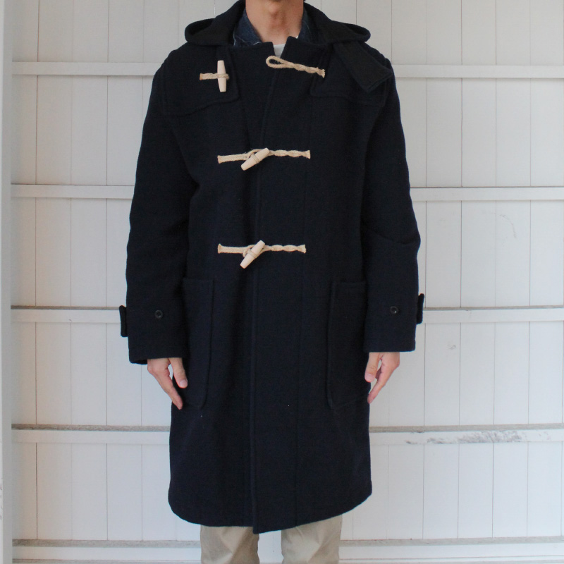 GLOVERALL MONTY DUFFLE COAT RUST – by CITRON