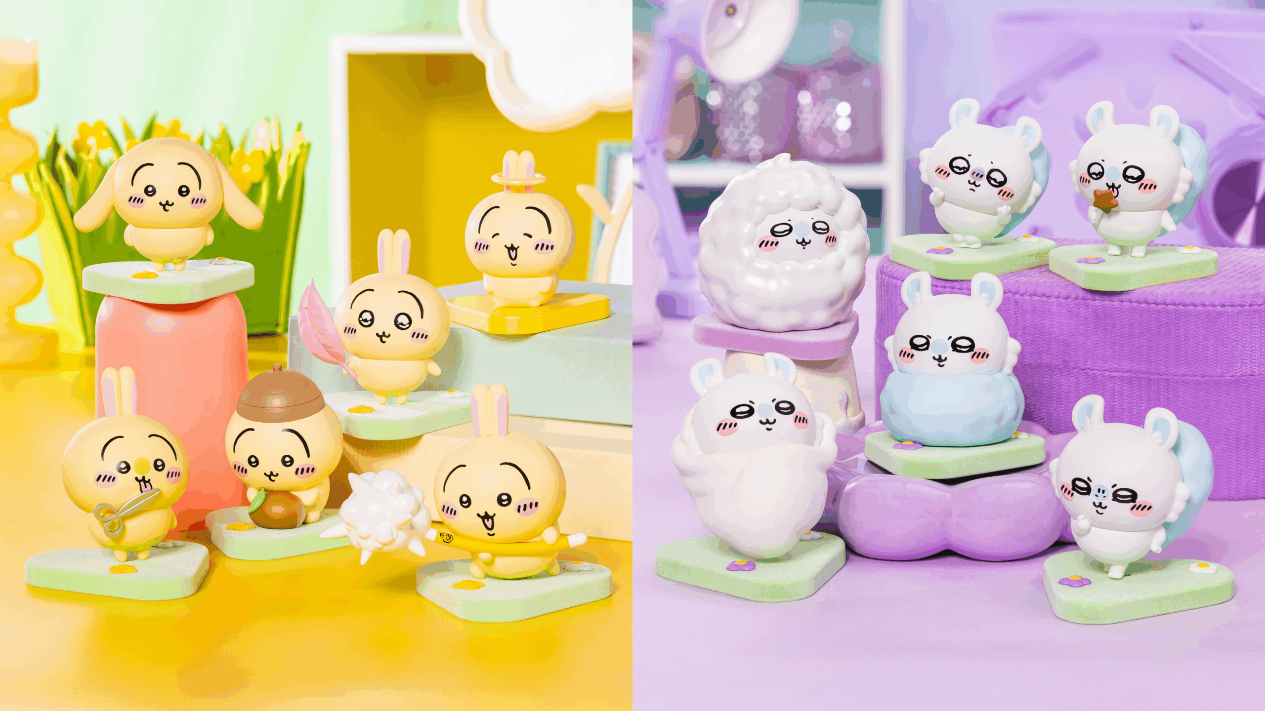 推し確定のブラインドフィギュア『ちいかわ GPSBOX うさぎ／モモンガ