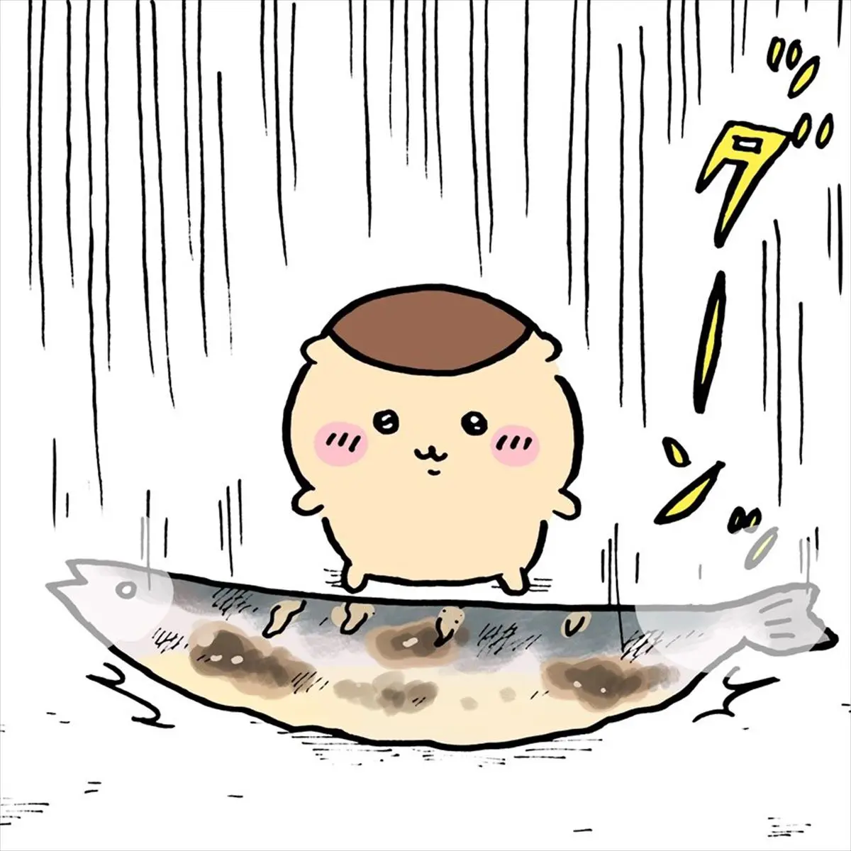 イラストポストカード【栗まんじゅう様】 お誕生日おめでとうくり