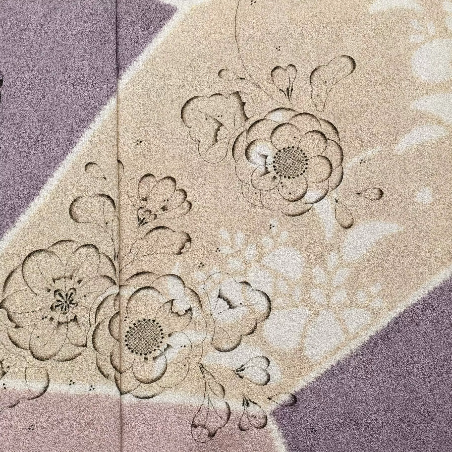 千總 - オンラインショップ - / 【訪問着】ダイヤ取辻ヶ花｜パープル